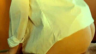 Russian Amateur Bent Over in Homemade Doggystyle Blowjob to Orgasm