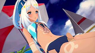 Sunshine Mualani in Genshin Impact Hentai Scene