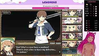 vtuber lewdneko gets naughty in evenicle 18