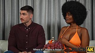 Feeling the Intense Emotions of Cheating in This Ebony Swingers Group Session