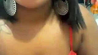 Morena Babe with Big Ass Dancing