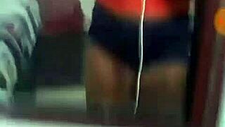 Morena Babe with Big Ass Dancing