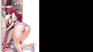Cute Girl Gets Cumshot in Hentai Manga
