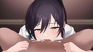 Animated Onahole Challenge Blowjob Ft Najar