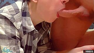 babe sucked stepbrother in pantyhose while parents home