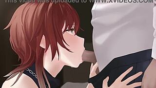 Animated Onahole Challenge Blowjob Ft Najar