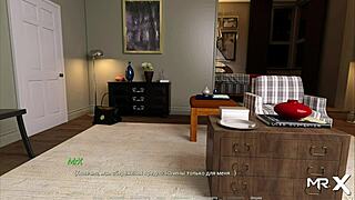 Acting lessons get wet and steamy in this hentai game warmup