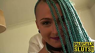 I dominate horny chick Orion Starr with spanking, bondage, and hardcore banging