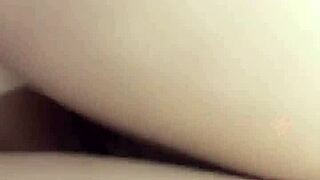 Husband and wife fucking each other on webcam