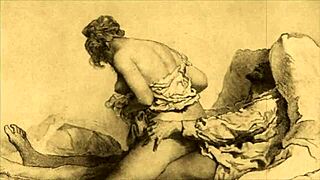 vintage erotic illustration from anime hentai