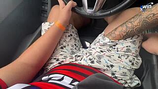 Sara Blonde gives rough public blowjob on Santa Marta beaches