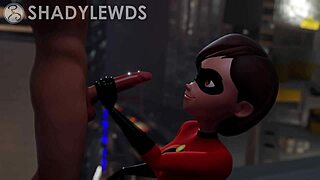 helen parr on rooftop