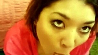 Watch This Brunette's POV Blowjob!