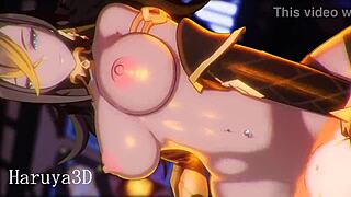 Does Dehya dominate you in this POV hentai?