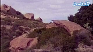 Bigfoot petite blonde teen fucked by huge black yeti cock in public car