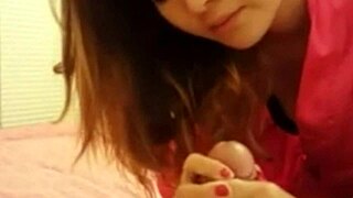 Watch This Brunette's POV Blowjob!