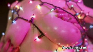 Oily Holiday Big Dick Big Tit Fuck!