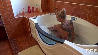 Kayla green the blonde hungarian kink specialist delivers an amazing pov footjob on legs and feet