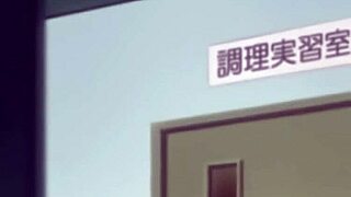 Busty 18yo step sister gets slammed in class, uncensored hentai action