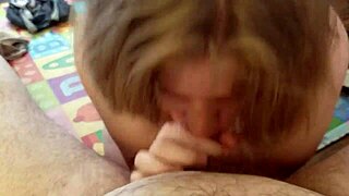 wife blow job during nap time?