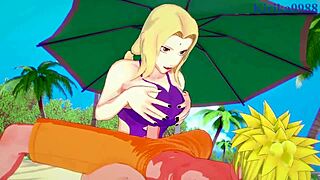 Tsunade and naruto uzumaki intense sex - naruto hentai