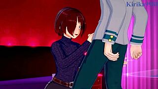 Intense hentai featuring Shino, Mandalay, and Tomoko in 3D