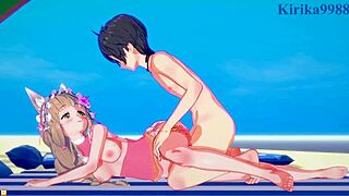 Maho And Karin And Yuuki Intense Sex In Princess Connect Re Dive Hentai