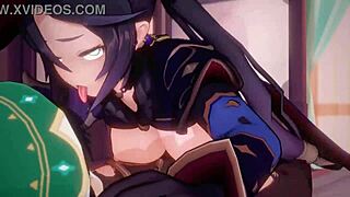 Mona Seduces with Hot Hentai Cowgirl Ride