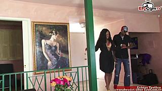 Curvy Black Girl With Big Ass Craves BBC In Ebony Sex