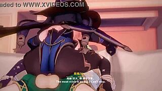 Mona Seduces with Hot Hentai Cowgirl Ride