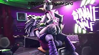 Five Nights at Freddy's compilation featuring big tits and cocks.