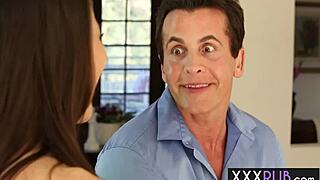 I'm So Into Kalina Ryu in Costume Sucking and Riding Client's Cock