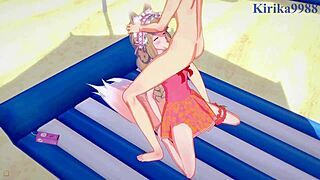 Maho And Karin And Yuuki Intense Sex In Princess Connect Re Dive Hentai