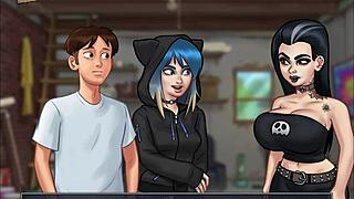 Summertime Saga 153 With Small Tits Cartoon Teen