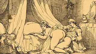 Detailed Vintage Erotic Drawings from Antique Comics