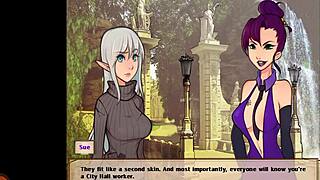 Oh No, Monster Cock Stretches Wet Pussy in League Parody!