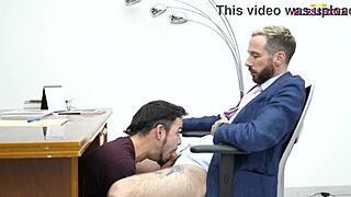 i got caught at work during interracial bareback anal with a monster cock