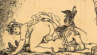 Detailed Vintage Erotic Drawings from Antique Comics