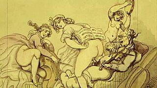 Detailed Vintage Erotic Drawings from Antique Comics