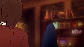 Girl from the train forced to fuck the magician in this hentai cartoon?