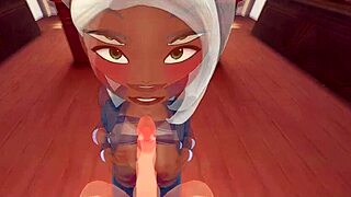 Mirage's incredible POV sex in The Incredibles fantasy!