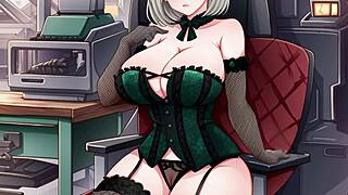 Domina queen mary instructs you to jerk off