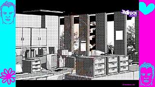 Ai-subeki part 5 the k fuck switch. Big ass ladyboy gets creampie in group 3some with monster cocks.