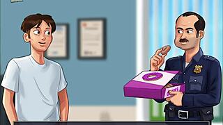 i explore summertime saga episode 184 in this cartoon game adventure