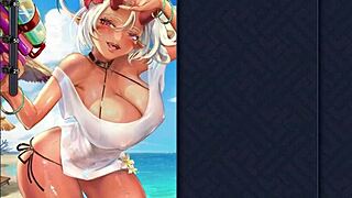 Asaka's Summer Beach Sex