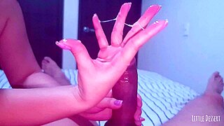 step sister gives prostate massage to college neighbor's cock