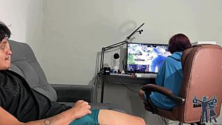 Wow! Shocking Reaction to My Handjob Caught on Cam!