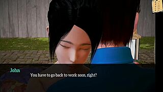 my new family 217 with brunette big tits in 3d hentai cartoon erotic milf monster cock