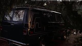 10 to Midnight: Sexy Nude Blonde Teases by Car