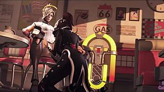 overwatch compilation featuring various anime scenes